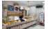 Изображение фотогаллереи №20 для раздела Угловые прилавки с фасадными панелями для хлеба и выпечки