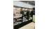 Изображение фотогаллереи №111 для раздела Хромированные стеллажи с полками ДСП для магазина косметики
