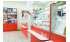 Изображение фотогаллереи №2 для раздела Низкие островные стеллажи для аптеки серии RED