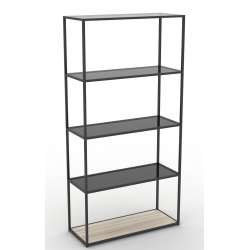 Торговые стеллажи серии ЛОФТ - АЛЬФА