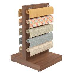 Низкие островные стеллажи для обоев серии БРАВО