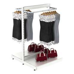 Островная система METAL для одежды без задней стенки