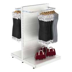 Островная система METAL для одежды с задней стенкой