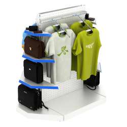 Островная система METAL-ЛОДОЧКА для одежды с задней стенкой