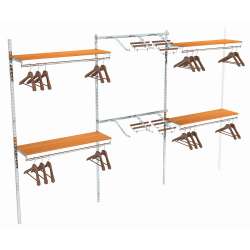 Настенная система для торговли одеждой ГЛОБАЛ