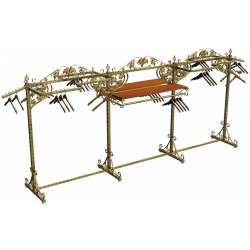 Островные системы ВИНОГРАДНАЯ ЛОЗА (1800х3600 мм)