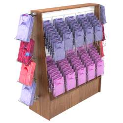 Островные стенды ЭПОС с эконом-панелью для продажи рубашек