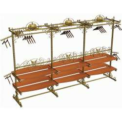 Островные системы КОРОНА (2400х3600 мм)