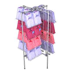 Хромированные островные стенды для продажи рубашек КРЕСТ