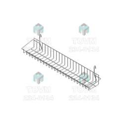 Полки на сетку (белые)