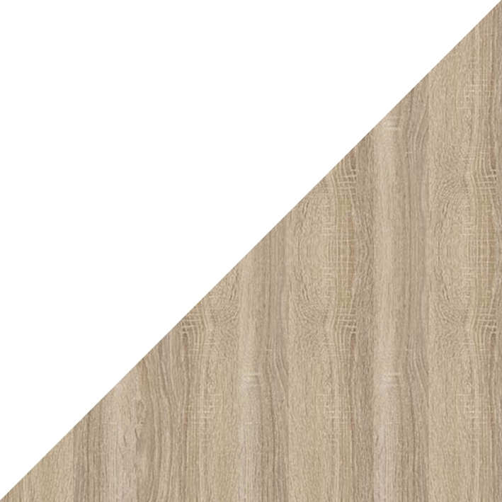 Белый + Дуб Сонома