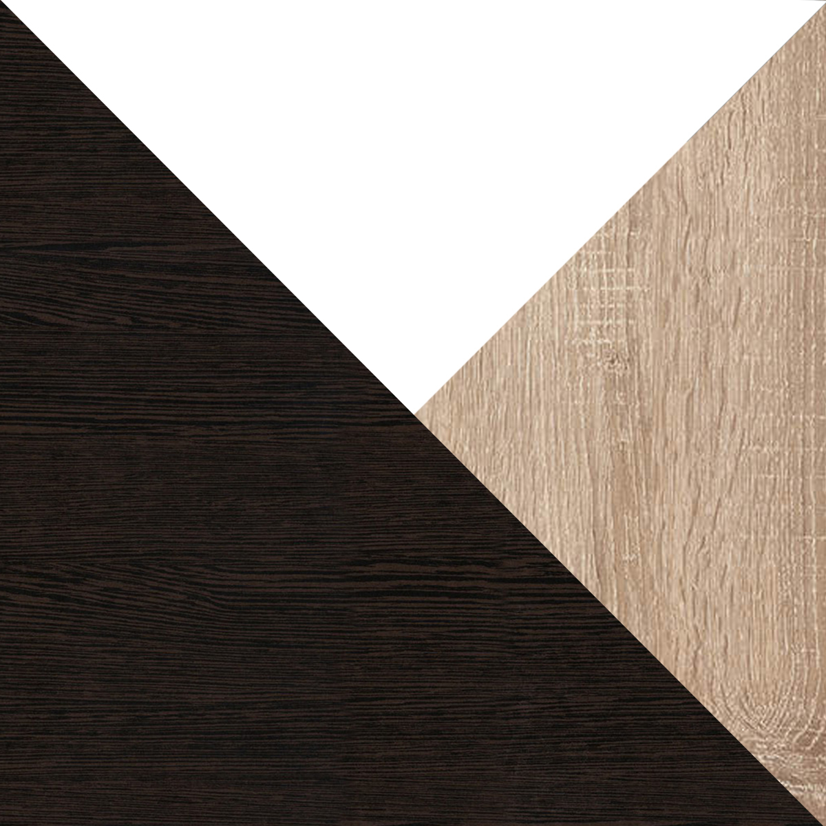 Дуб Венге+Дуб сонома+Белый