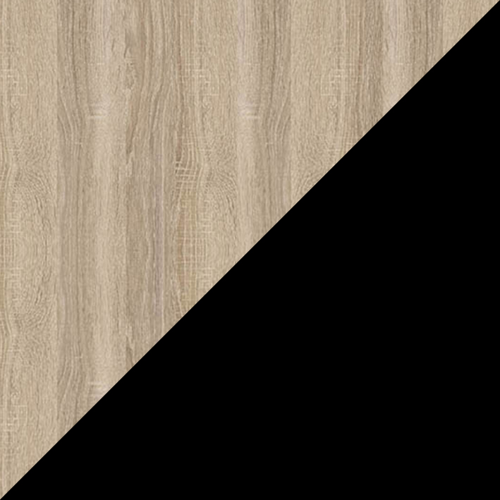 Дуб Сонома + Черный