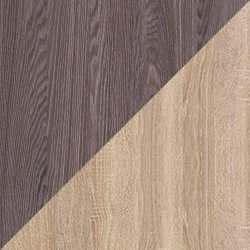 Ясень Анкор темный и Дуб Сонома