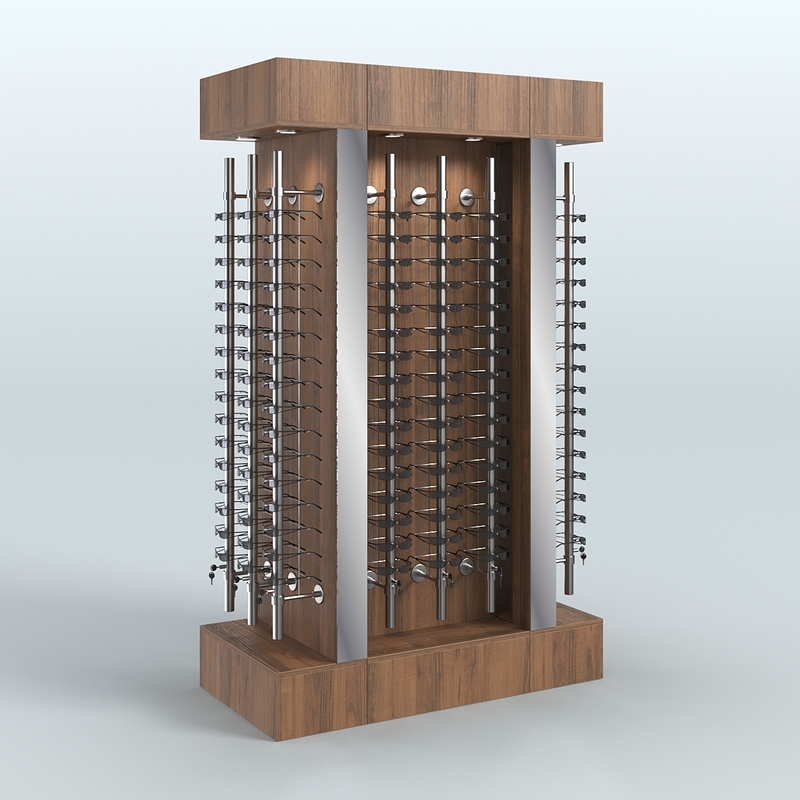 Стенды из ДСП для продажи очков