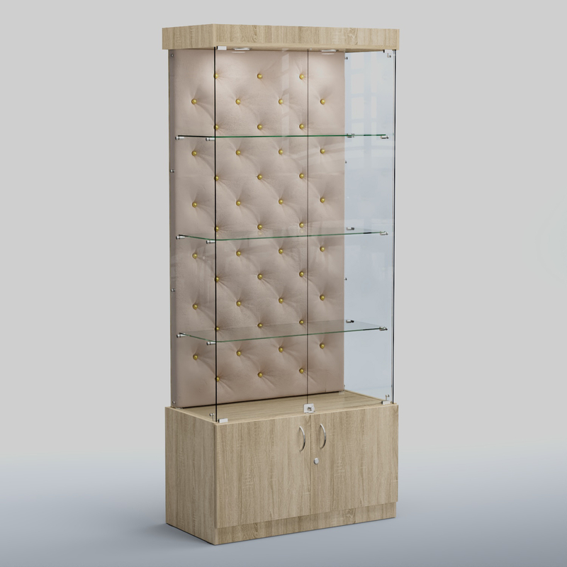 Витрины с бархатом серии КАПИТОНЕ