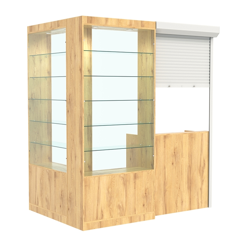 Изготовление торговых островков кофе с собой