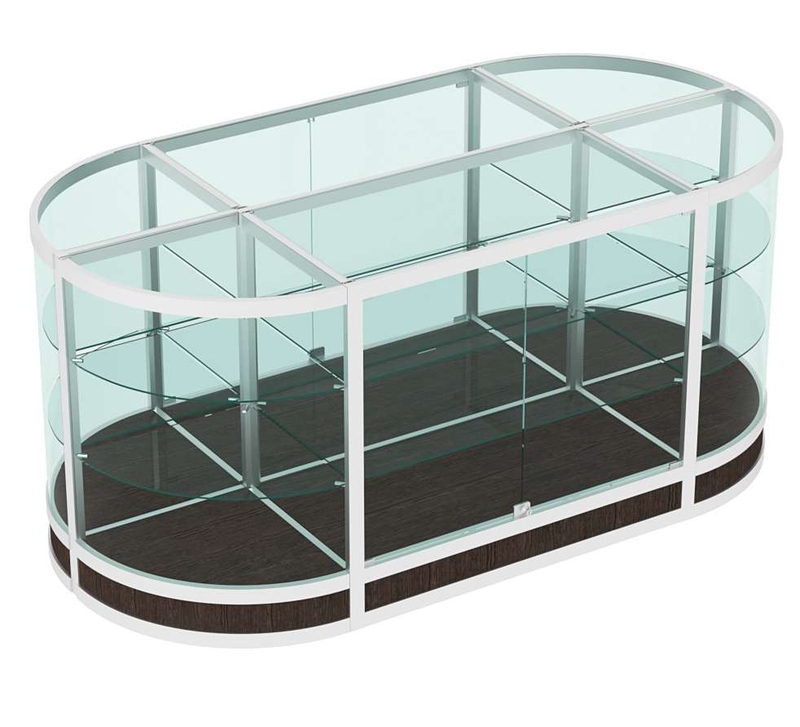 Прилавки из профиля и ЛДСП