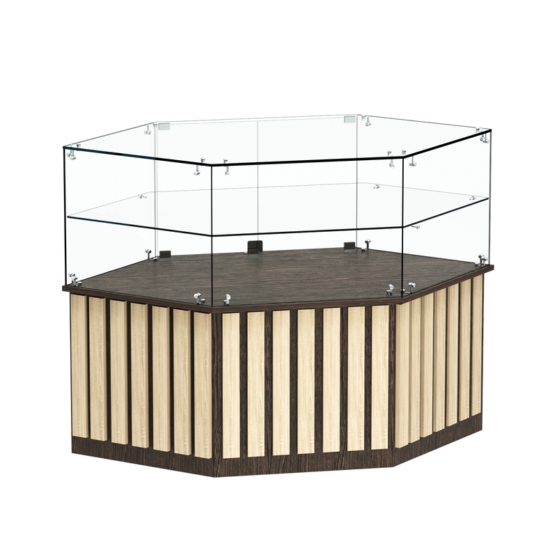 Купить стеклянный прилавок