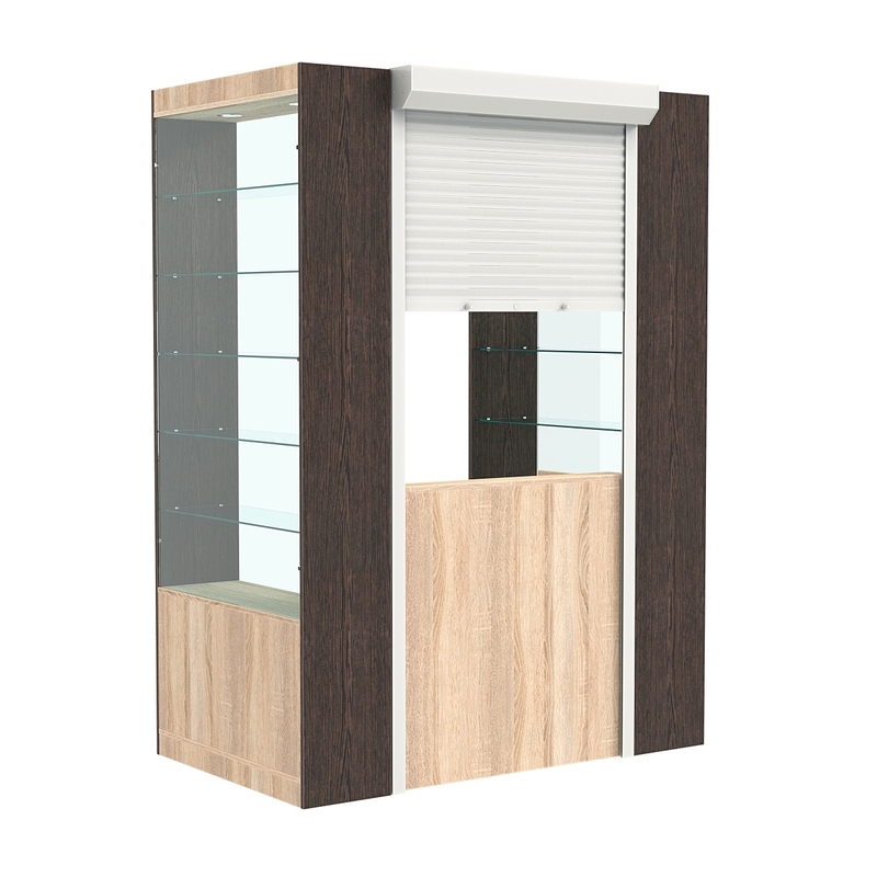 Металлические торговые павильоны и островки