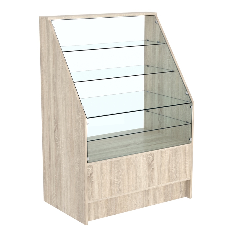 Купить стеклянные прилавки для магазина