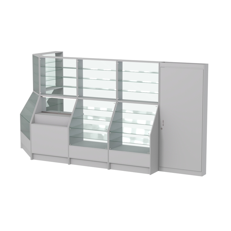 Торговое оборудование островки и павильоны