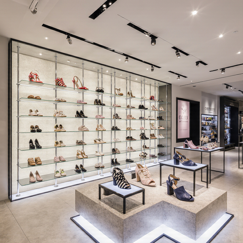 Настенные торговые системы для торговли одеждой