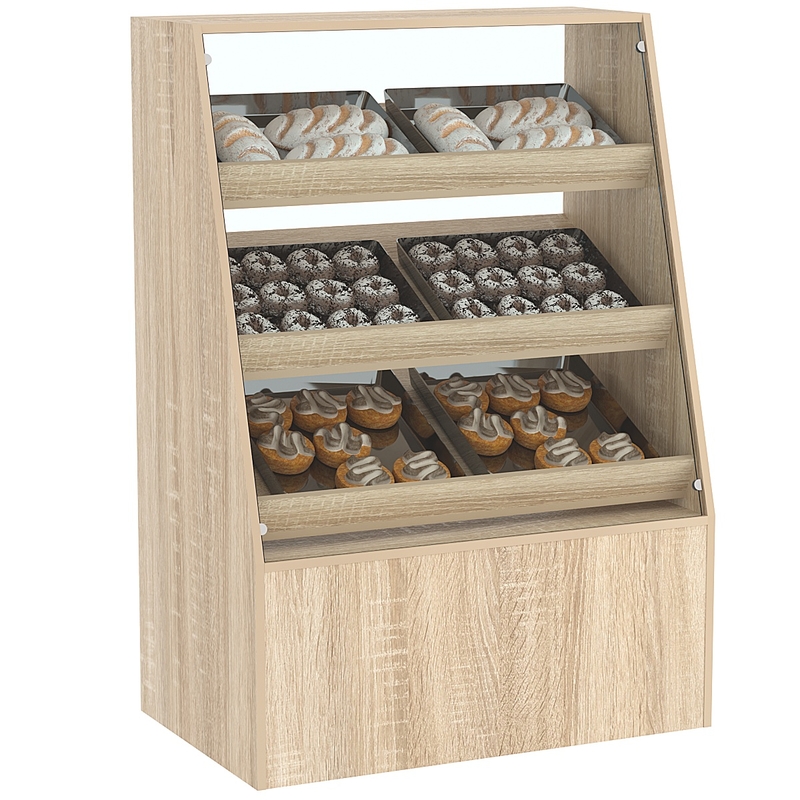 Прилавки для продажи хлеба и выпечки