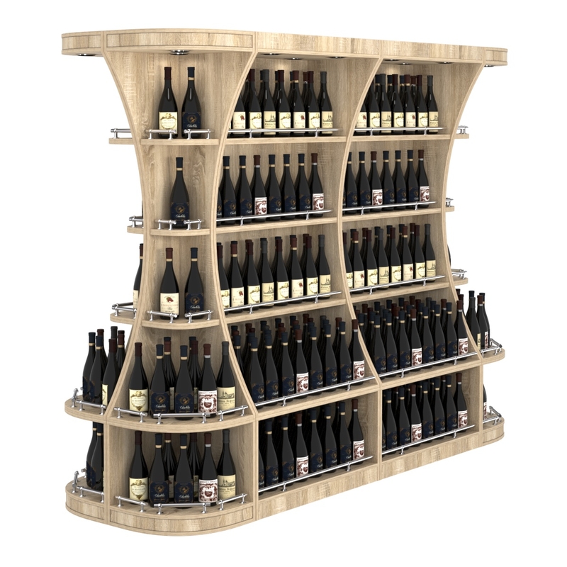 Стеллажи для алкоголя