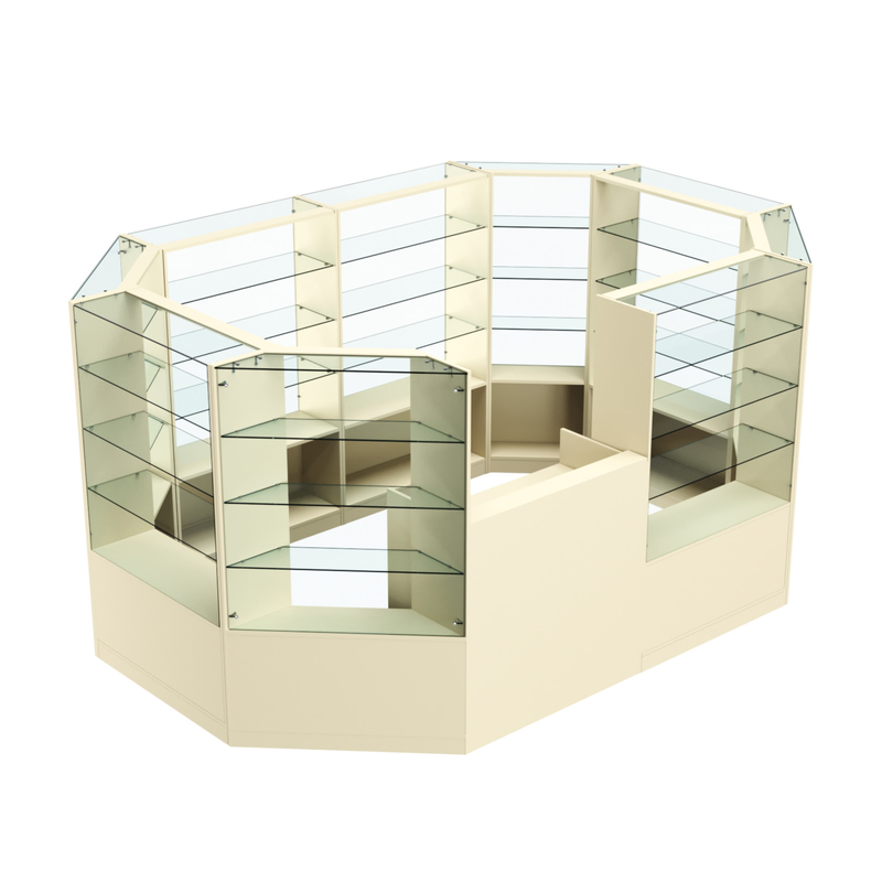 Изготовление островков и павильонов для торговых центров