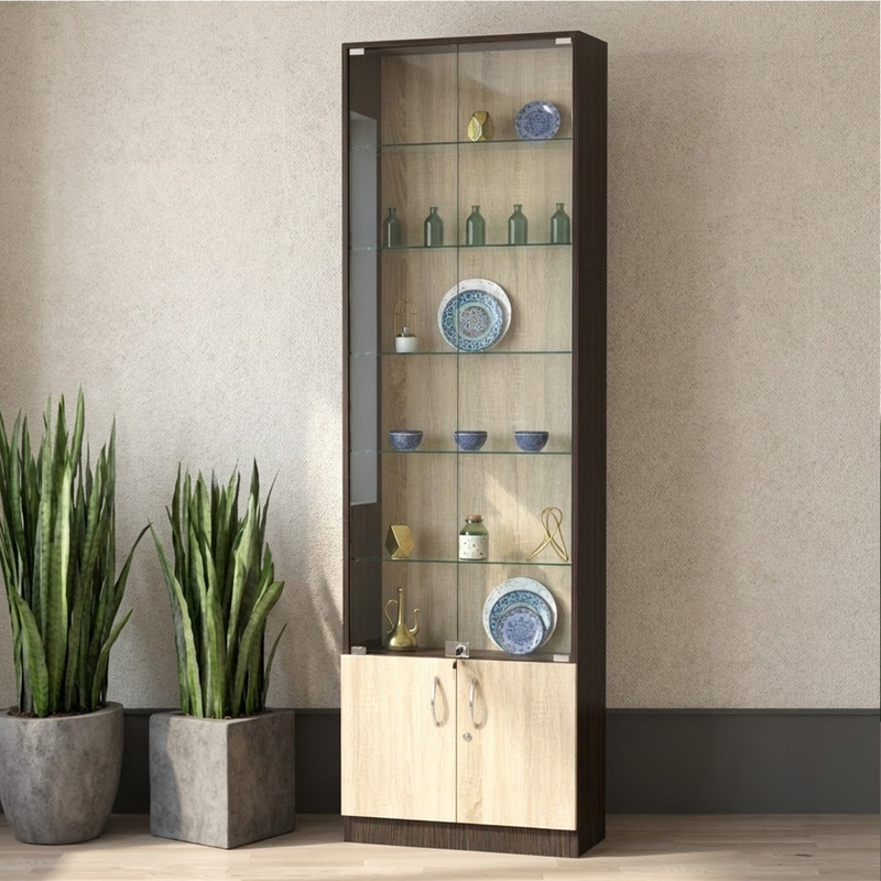 Торговые витрины NEXT с регулируемыми полками