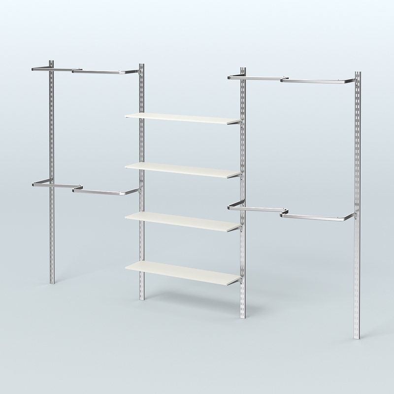 Настенные и пристенные системы для медицинского магазина