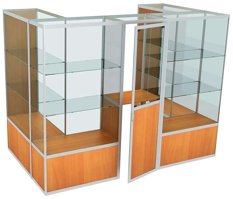 Торговые павильоны из профиля и стекла