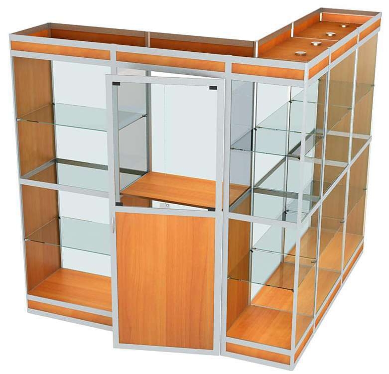 Торговые павильоны из профиля и ДСП