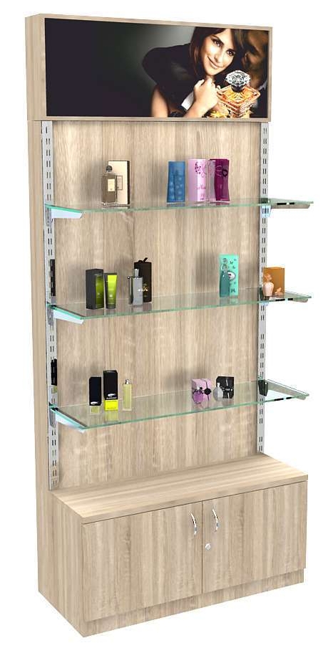 Стеллажи для магазина косметики