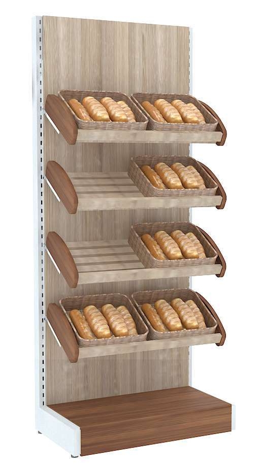 Стеллажи для фуд-кортов