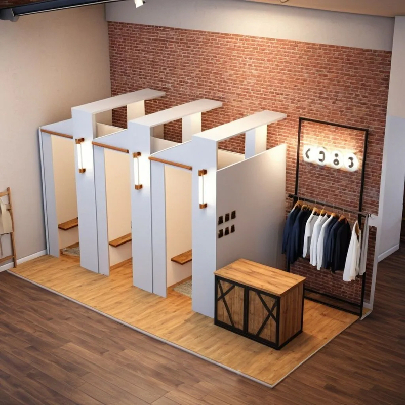 Торговое оборудование и мебель в стиле ЛОФТ