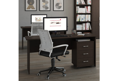 Стол письменный Тиана, цвет дуб темный