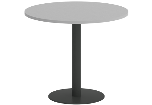 Стол переговорный круглый Нотте, цвет антрацит