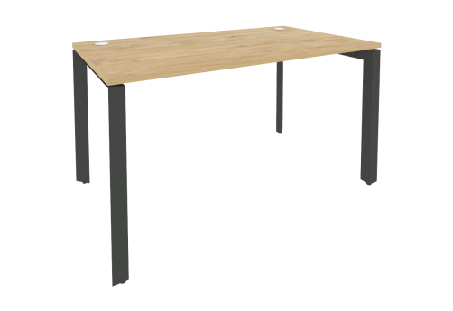 Стол рабочий, цвет тиквуд светлый