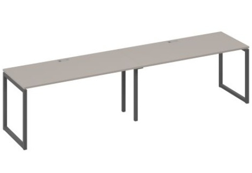 Рабочая станция (2х160) Мира Одри, цвет мокко премиум + антрацит