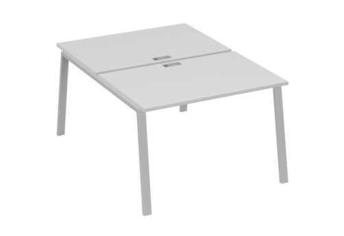 Рабочая станция 2х120 Мира Трио, цвет серый + серый