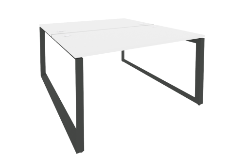 Рабочая станция, цвет белый + черный