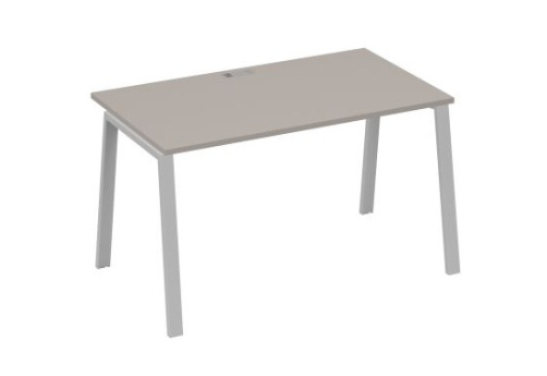Стол письменный Мира Трио, цвет мокко премиум + серый