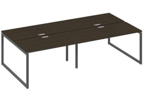 Рабочая станция (4х140) Мира Одри, цвет венге + антрацит