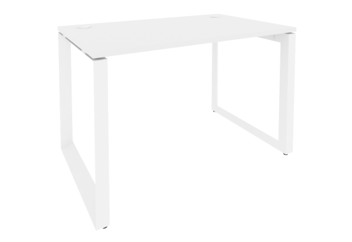 Стол рабочий, цвет белый + белый