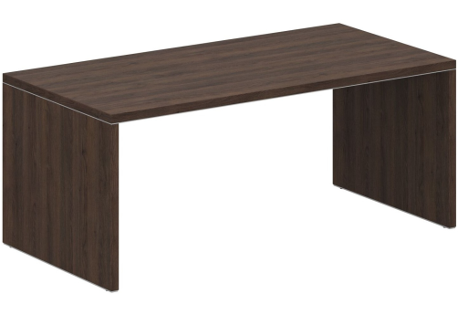 Стол руководителя, цвет дуб темный