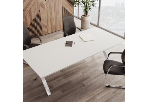 Стол для переговоров Квентин, цвет белый