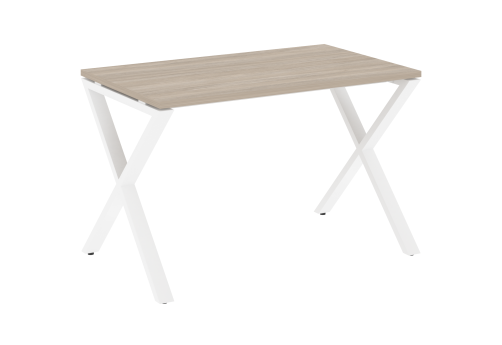 Стол рабочий Европа, цвет дуб аттик + белый