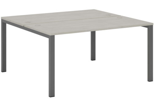 Бенч-система две столешницы, цвет шамони светлый